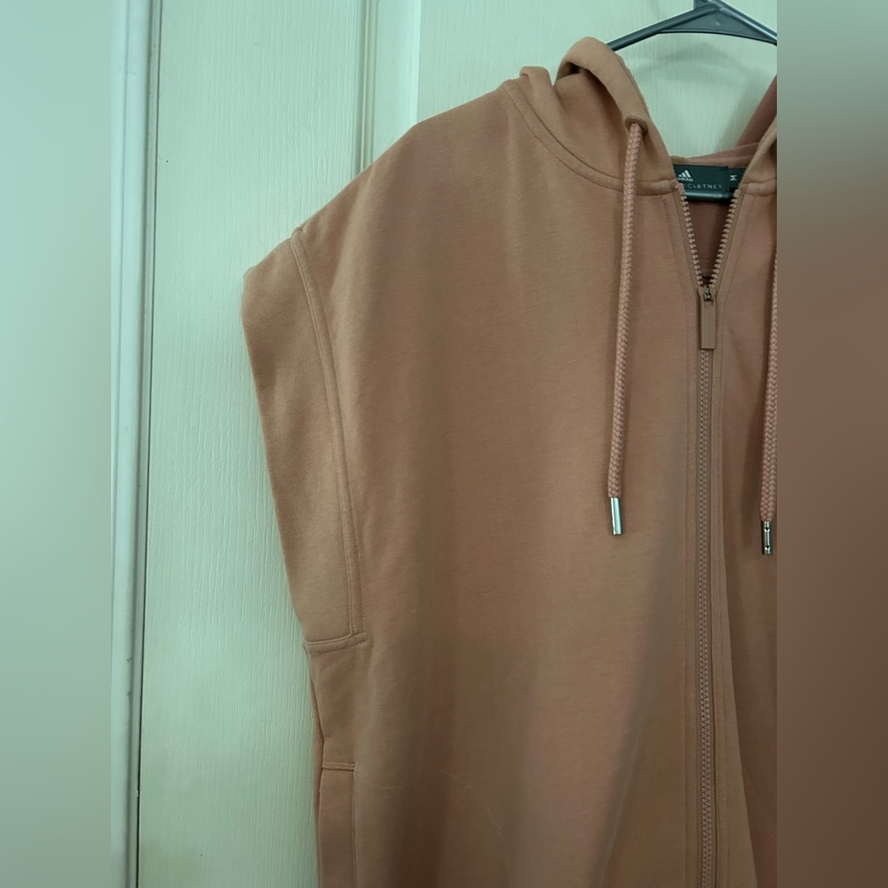 Stella McCartney x Adidas Sleeveless Zip Up Hoodie - Picture 3 of 6